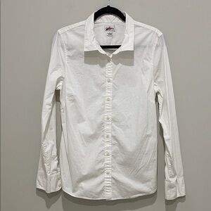 J. Crew White Button Down
